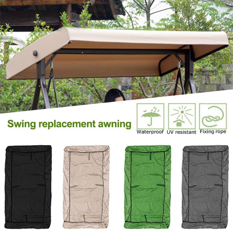 

Canopy Swings Garden Courtyard Outdoor Swing Chair Summer Waterproof Roof Replacement Awning Shade