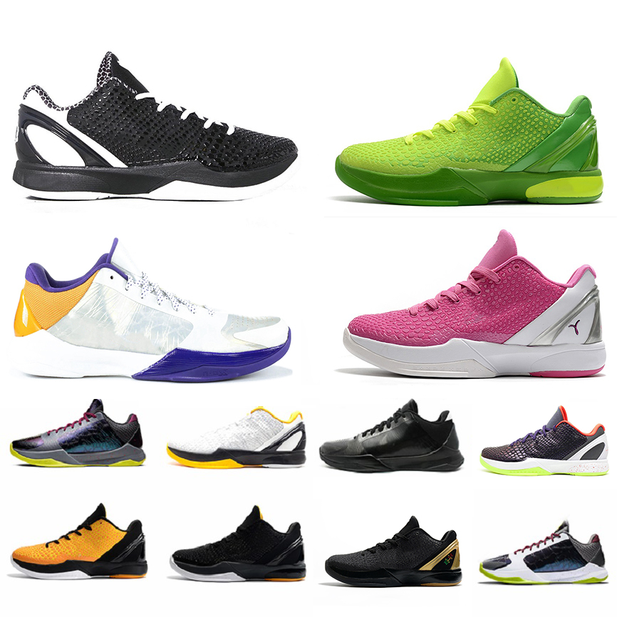 

mamba Fashion BHM Proto 6 5S Mens Basketball shoes 6s Think Pink Triple Black Del Sol Grinch men trainers outdoor sports sneakers LA 40-46, Color#1