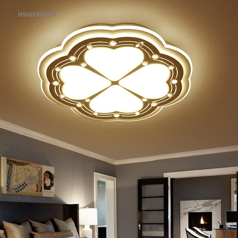 

Ceiling Lights Ultra-thin Simple Modern Living Room Bedroom Lamp Children's Study Dimming AC110-240V