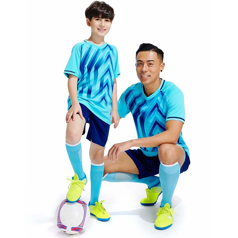 

2021 Children's football clothing suits jersey boys and girls summer elementary school kindergarten training uniforms sports