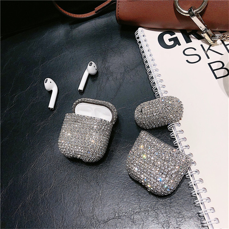 

Shining Glistening Wave Point Airpods Case for Apple Airpods Protector Cover for Air pods Airpod Cell Phone Case