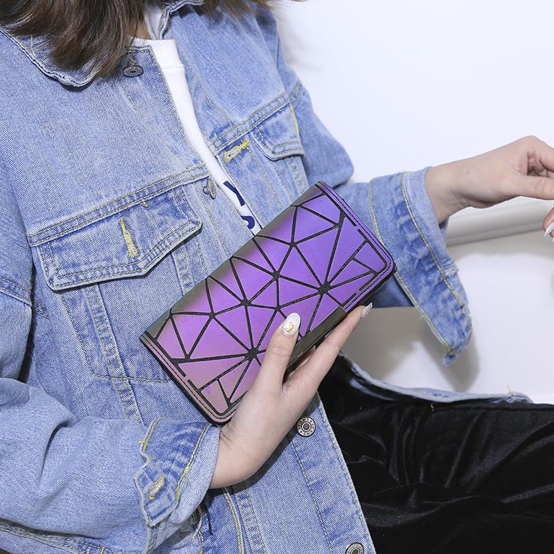 

Fashion Colorful Long Wallets Women PU Pocket Female Money Bag Card Holder BBG108 Purse For, Red;black
