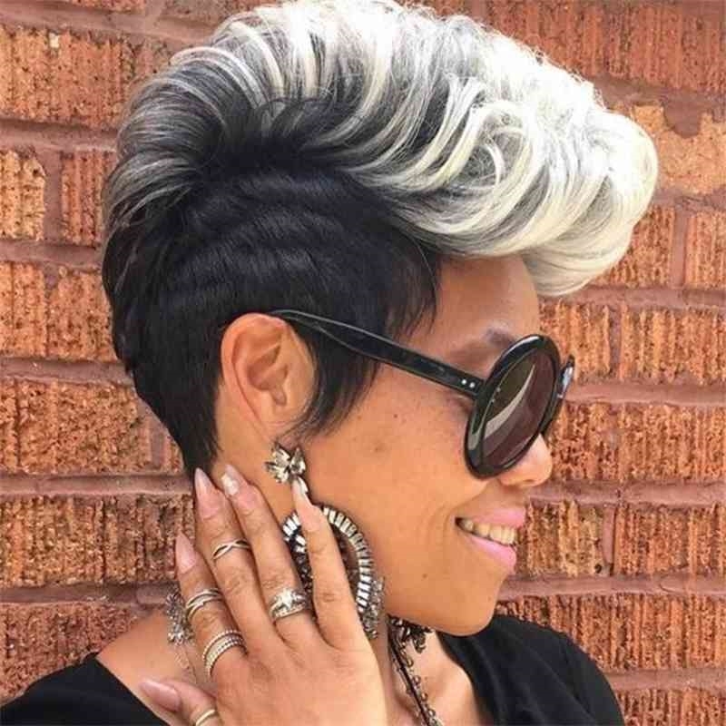 

new short curly 2021 chemical fiber hair headgear