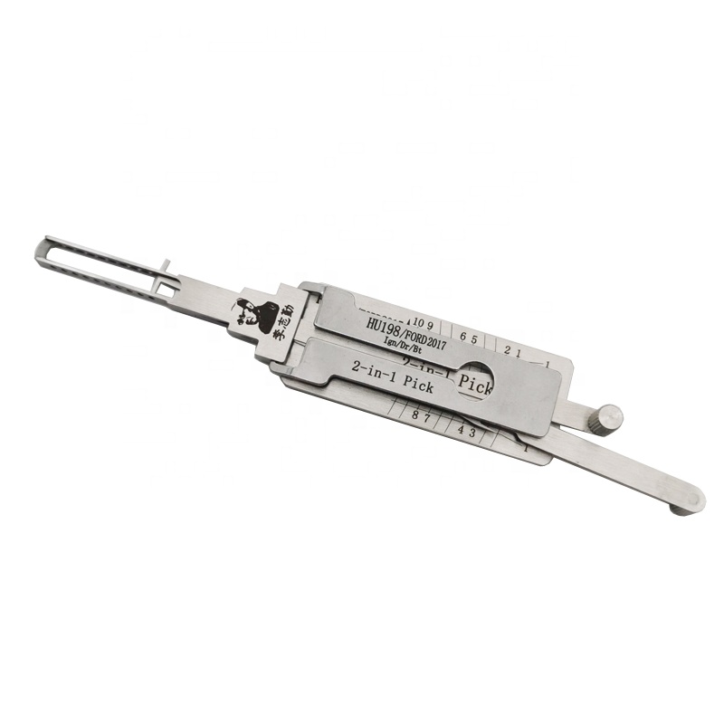 

Original Lishi HU198(FORD2017) 2 in 1 pickup and decoder for Ford