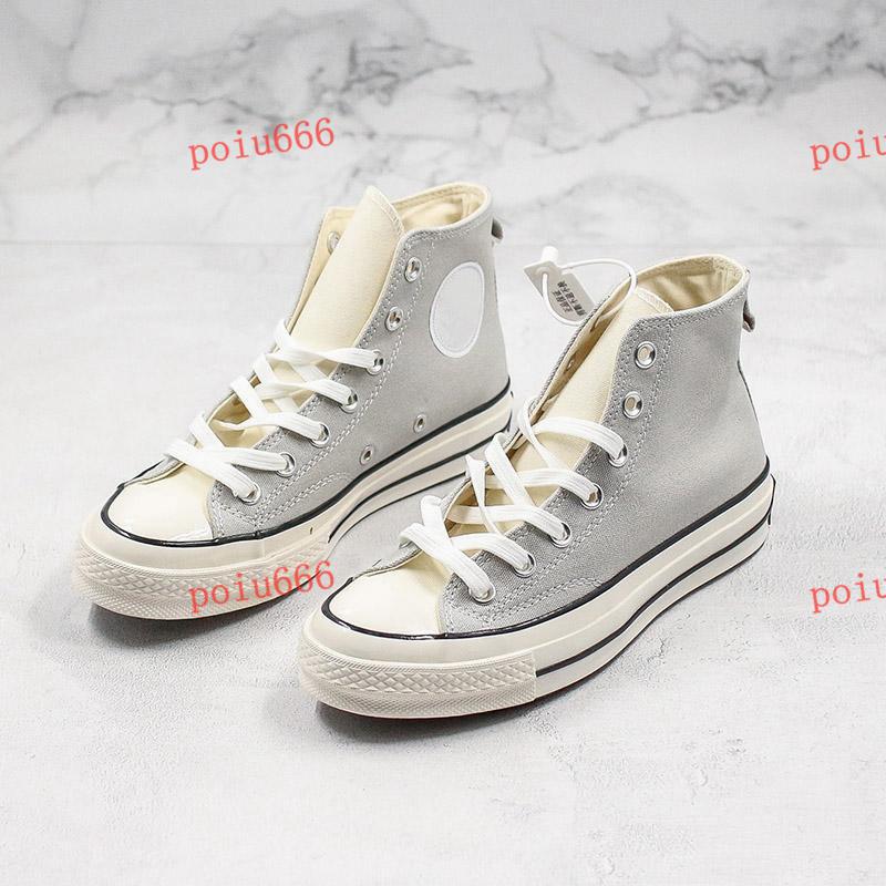 

child sneakers FOG 1970s Chuck 70s Taylor Men Women Canvas Shoes High Tops Fear Of God Essentials Casual sport skateboard trainers, Black;red