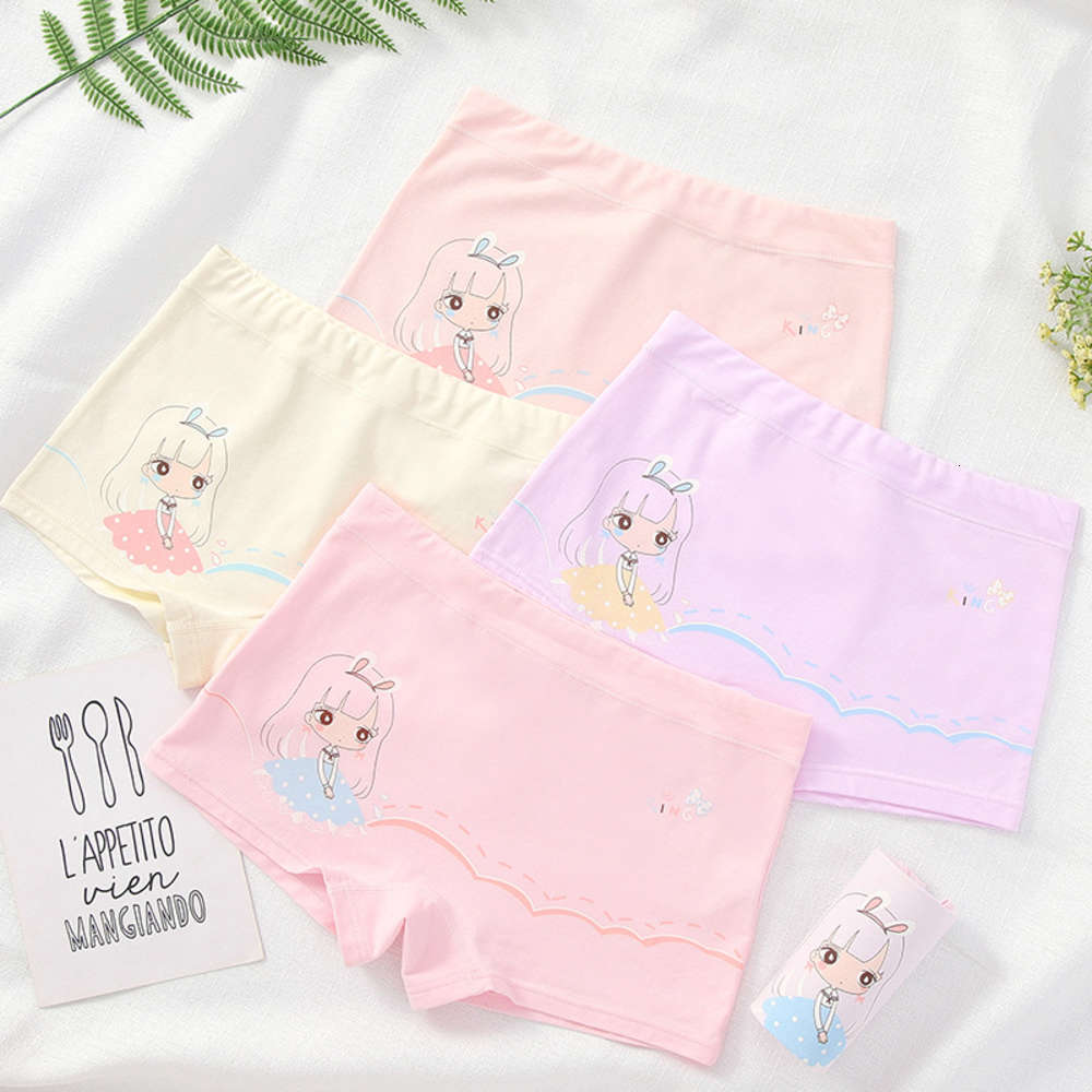 

panties Love tease children's summer underwear women's cotton cartoon little girl's class a underpants, Camo