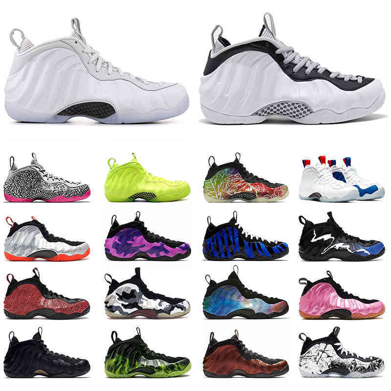 

Men Air\\rFoamposite\\rOne Pro Penny Hardaway Basketball Shoes Black Aurora Beijing White Volt What The Shattered Backboard Sports Sneakers25IN