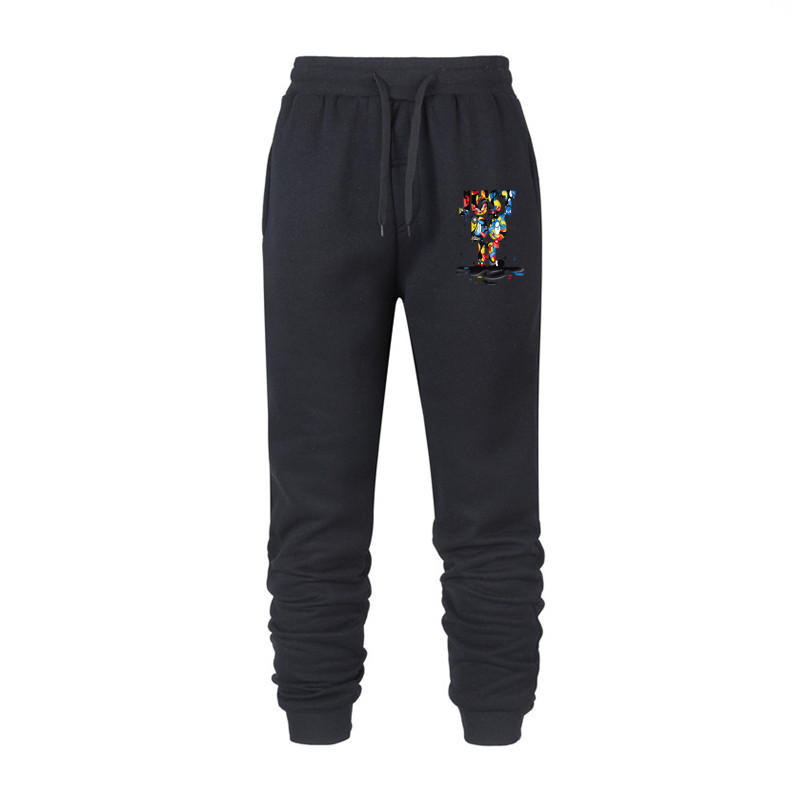 

Brand jogging designer Men's Pants printed 2022 Men Fitness Anew Golf Print Apparel Man Long Pants spring and autumn rib trousers high quality sweatpants, Light gray 1