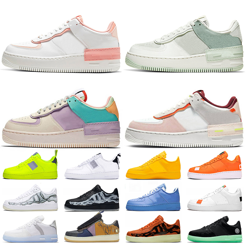

2021 Women Men Platform Shadow shoes Triple White Black Tropical Twist Coral Pink Team Red Orange Univeristy Gold Skateboard Mens trainers Outdoor Sports sneakers, 36-40 sail