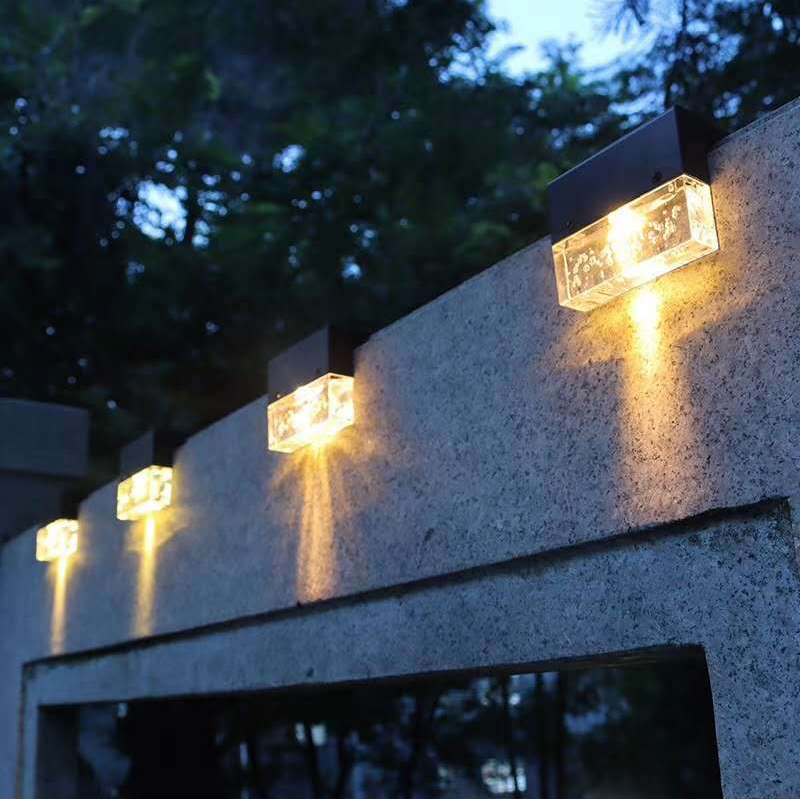

Deck Lights Waterproof LED Solar Step Light Powered Fence Post Lamp for Outdoor Pathway, Yard, Patio, Stairs and Fences crestech