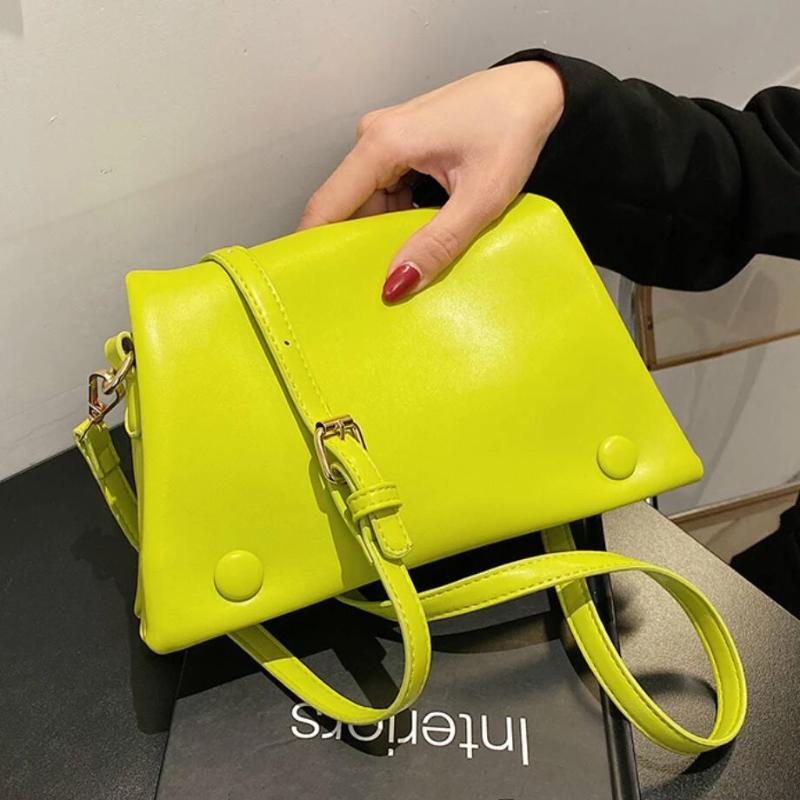 

Shoulder Bags Small Soft PU Leather For Women 2021 Summer Travel Simple Handbag Fashion Crossbody Bag Lady Purses, Black