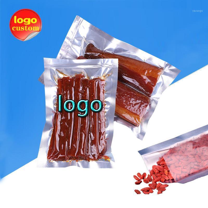 

Storage Bags Translucent Vacuum Mylar Foil Packaging Heat Seal Bag For Snack Coffee Nuts Spice Seasoning Candy Sugar Cheese Powder