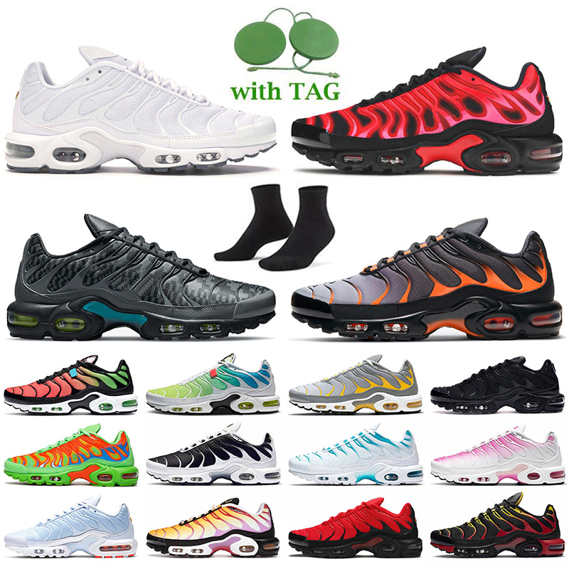 

TN PLUS Tns Mens Trainers Big Size 12 Running Shoes Triple White University Red Digital Camo Grey Orange Black Mean Green Pink Fade Blue Fury women Sports Sneakers 36-46, #22 sail digital pink 40-46
