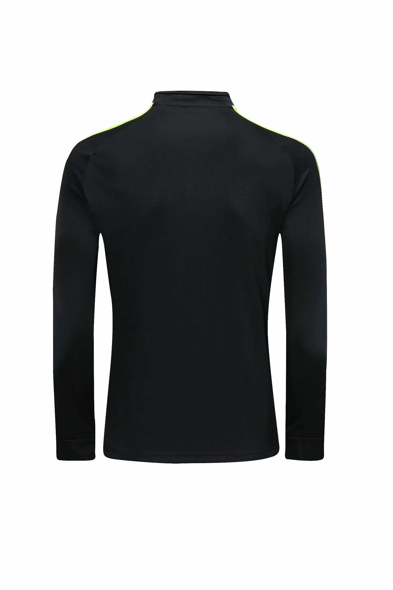 

#C06 Can be customized soccer Tracksuit Track kit running jacket chandal training suits sports wear And trousers, Black