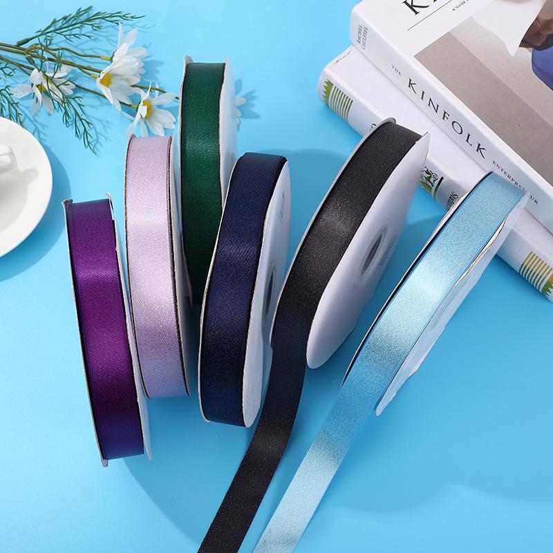 

Jewelry Pouches, Bags Diy Bowknot Polyester Ribbon Wedding Holiday Flower Gift Wrapping Creative And Innovative Pure Color, Pink;blue