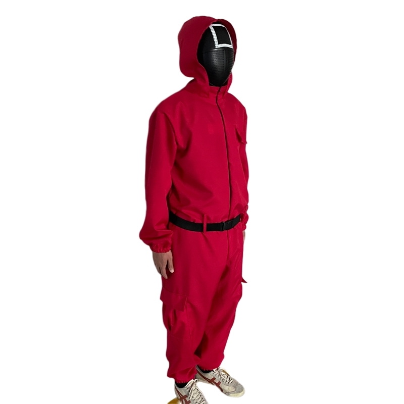 

Halloween cos squid game costume Carnival Jumpsuit, Adult 1