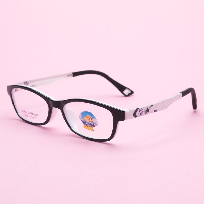 

Fashion Sunglasses Frames Student Glasses Light Tr90 Frame Cute Round Full Color Children's 688