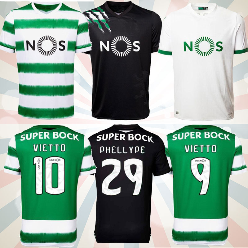 

20 21 Sporting Clube de Sporting CP Lissabon FuÃball Trikots #28 C.RONALDO PHELLYPE B.FERNANDES Retro Soccer Jersey LISBON DOST, Black;yellow
