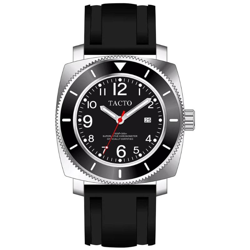 

Wristwatches TACTO Mens Watches Top Brand Big Case Blue Sport PAM Marina Quartz Wristwatch Chronograph Relogio Masculino, Color-10