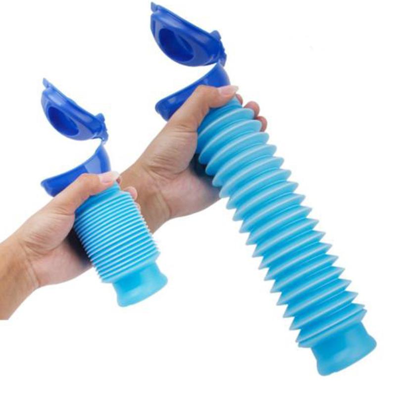 

Outdoor Portable Urinal Women Men Children 750ml Mini Toilet For Travel Camp Hiking Potty Training Foldable Pee Tool Bags, Blue