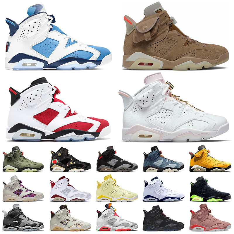 

Jumpman 6 6s Basketball Shoes Cactus Jack VI Gold Hoops UNC British Khaki Champion Hare Singles Day Mens Womens Designer Sports Sneakers Trainers, C6 40-47 cny