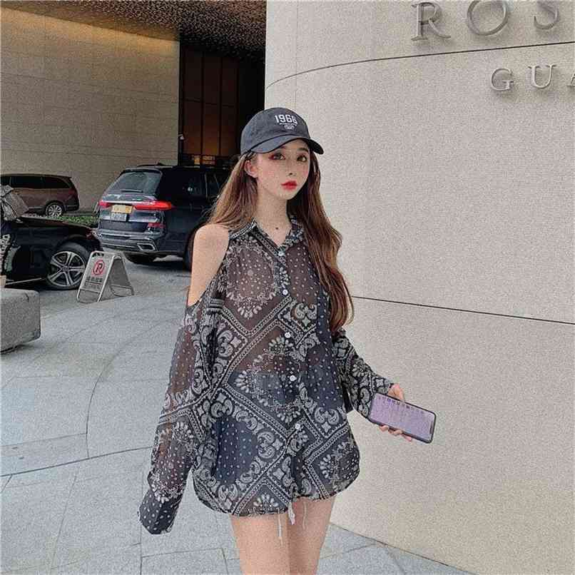 

Make firm offers to South Korea early spring port design feeling restoring ancient ways is loose off-the-shoulder chic chiffon b 210520, Mixed color