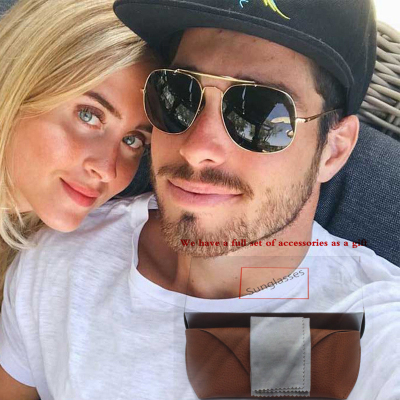 

3561 Fashion Sunglasses toswrdpar Eyewear Sun Glasses Designer Mens Womens Brown Cases Black Metal Frame Dark 50mm Lenses For