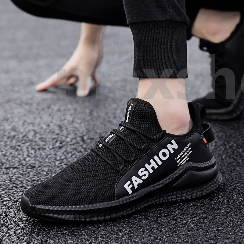 

92 Fashion Comfortable lightweight breathable shoes sneakers men non-slip wear-resistant ideal for running walking and sports jogging activities without box, #01