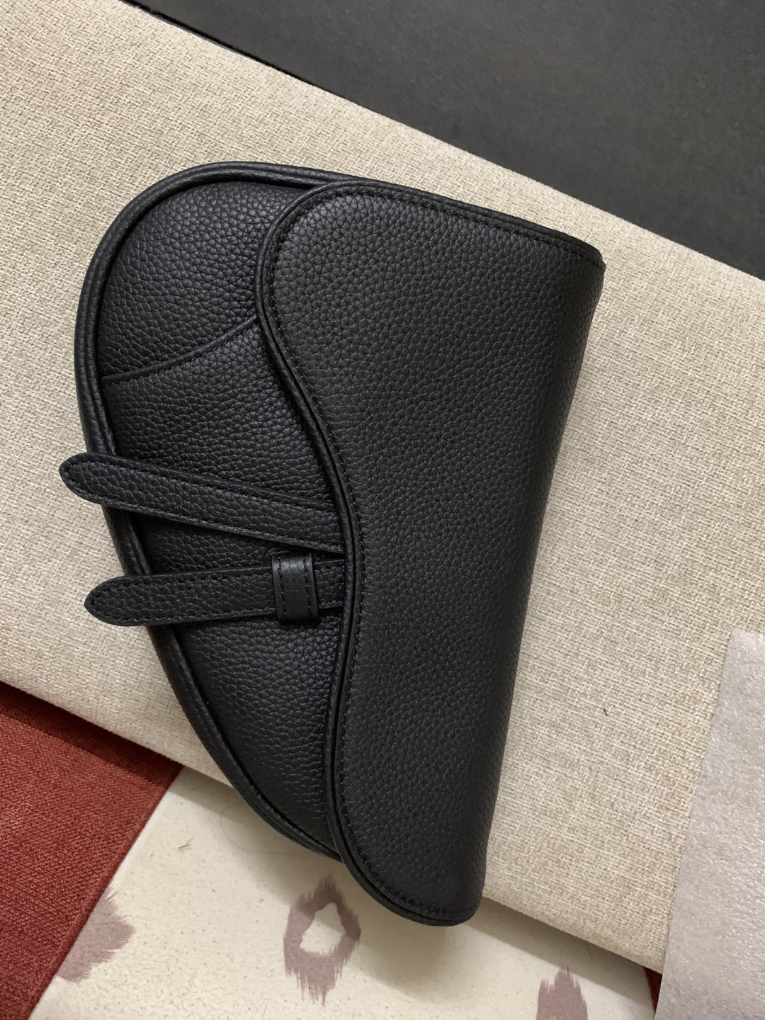 

Men Women Single Shoulder Bag High Mini Handbag Saddle Leather Fashion Size Purses Handbags Quality Wallet Black Crossbody Bags Hsarm, Beige letter canvas