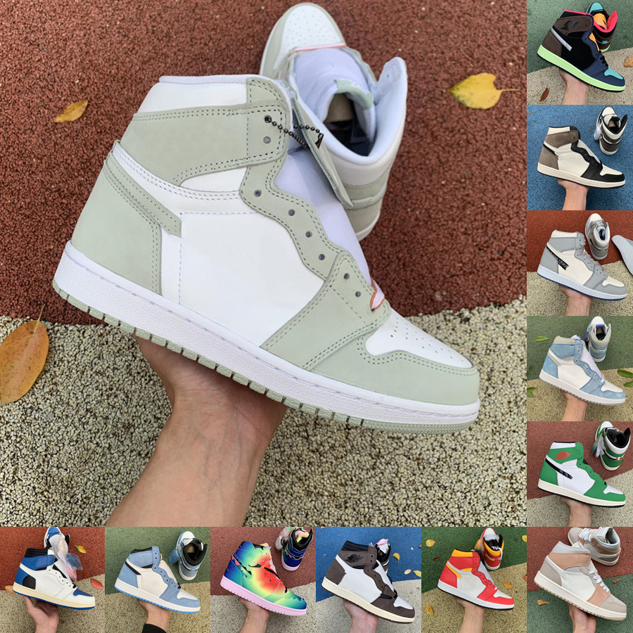 

Jumpman 1 Seafoam high basketball shoes Mens 1s Hyper Royal University Blue Dark Mocha womens sneakers JORDÁN Lucky Green Fragment Bio Hack sports trainer, Please contact us