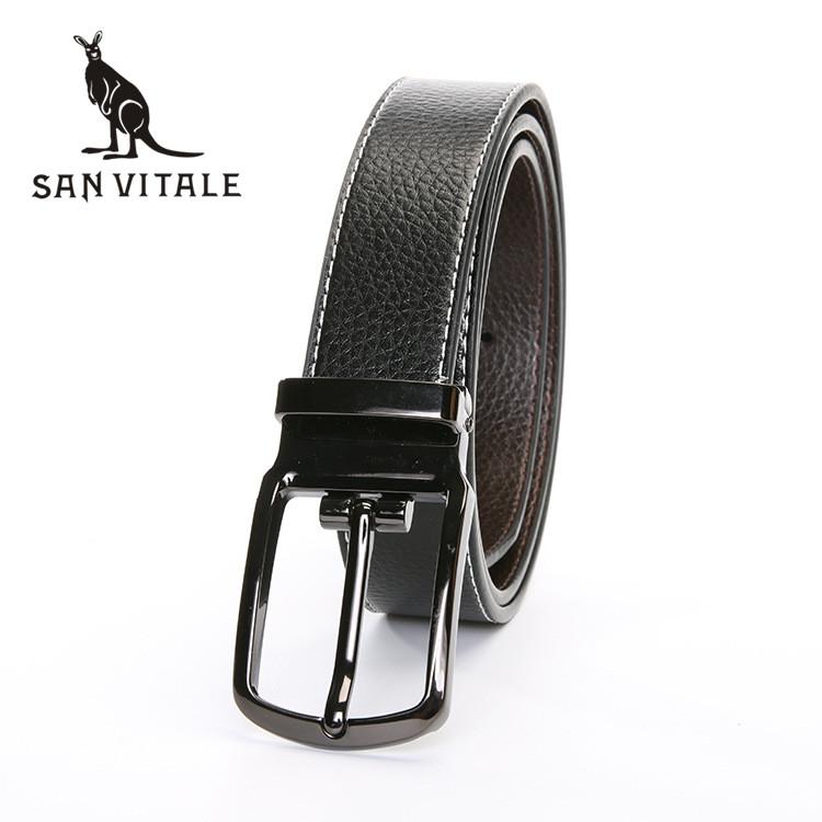 

Belts Mens Belt Genuine Leather Top Quality Ceinture Classic Style Designer Cowskin Casual Clothing Accessories Apparel Waist, Black;brown