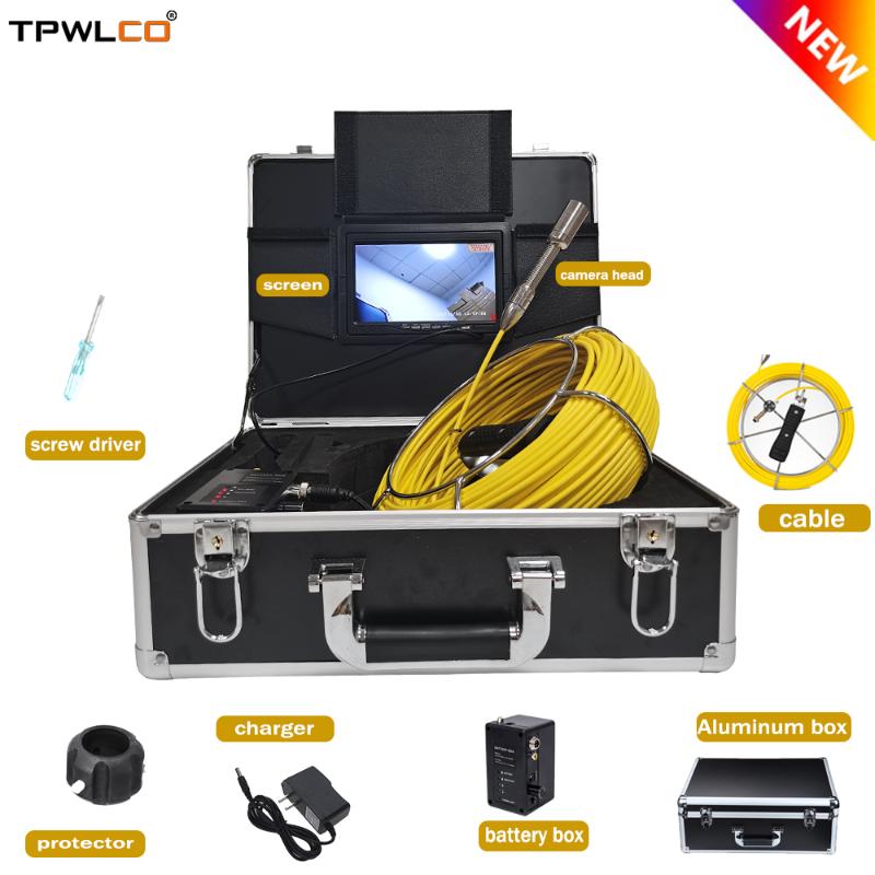 

23mm Waterproof Pipe Drain Snake Inspection Camera With 8GB DVR Recorder Function Sewer Endoscope Ssystem IP Cameras