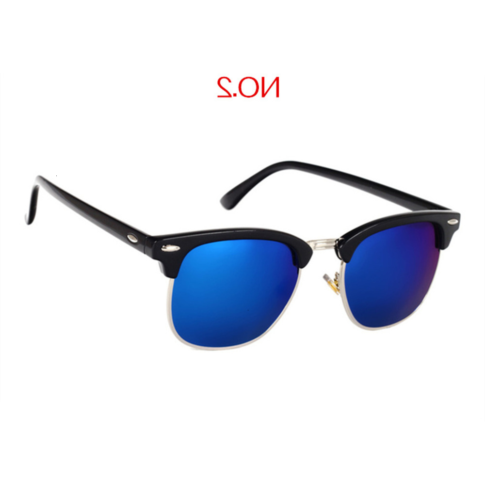 

Highend accessories Classic Polarized Men Women Retro Brand Digner Sun Glass Female Male Fashion Mirror UV Sunglass, Black