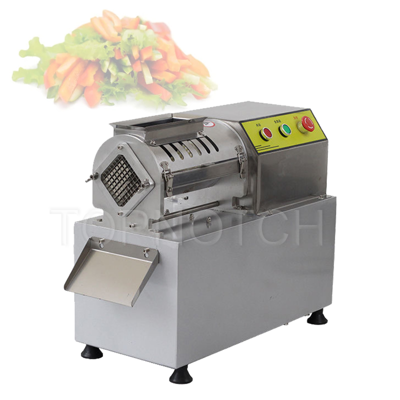 

Small Vegetable Fruit Cutting Machine Kitchen Factory French Fries Cutter Commercial Electric Potato Chips Slicer