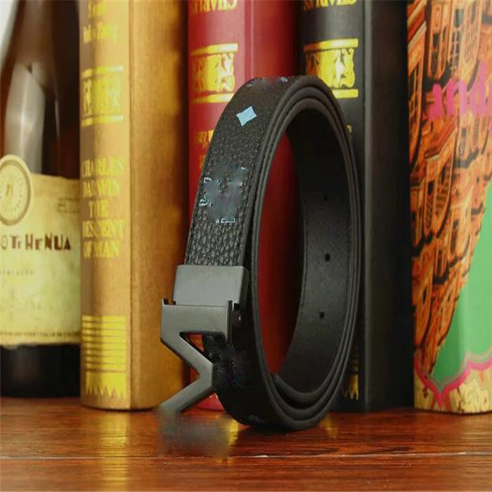 

2021 Men/women Belt Womens High Quality Genuine Leather Black and White Color Cowhide for Mens with Original Box., Customize