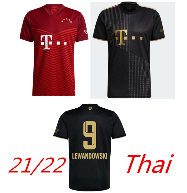 

BaYern soccer jersey 21 22 SANE LEWANDOWSKI muNich GORETZKA COMAN GNABRY ALABA DAVIES MULLER Football shirts men KIDS kit shorts home away uniforms, Black;yellow