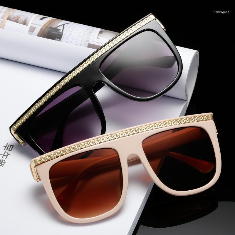 

Sunglasses Fashion Flat Top Brand Design Women Luxury Sun Glasses Vintage Men Square UV400 Shades Eyewear Gafas De Sol1