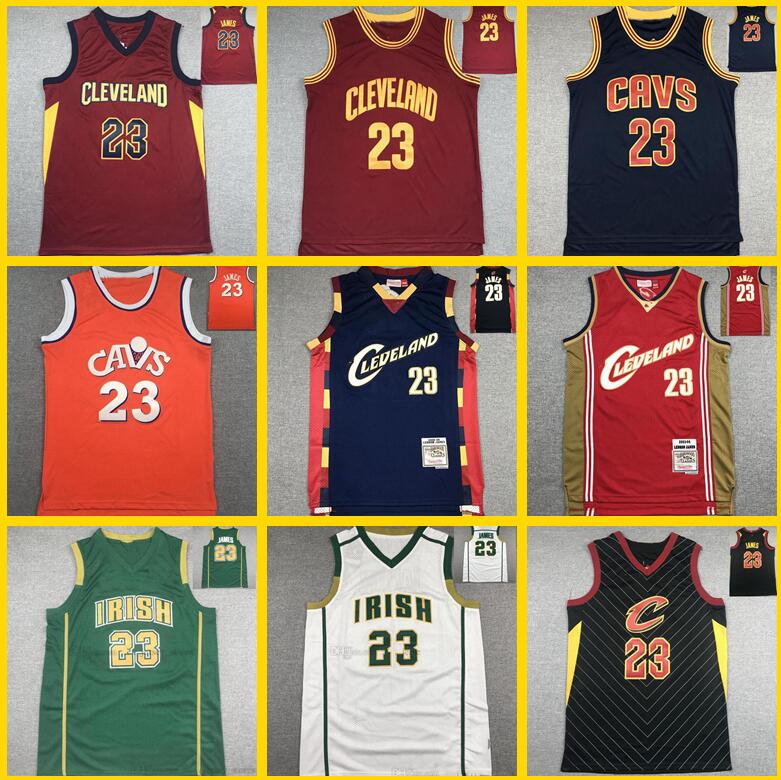 

Men S-2XL Basketball Jerseys Lebron James jersey retro 2003 08 wear, Have patch
