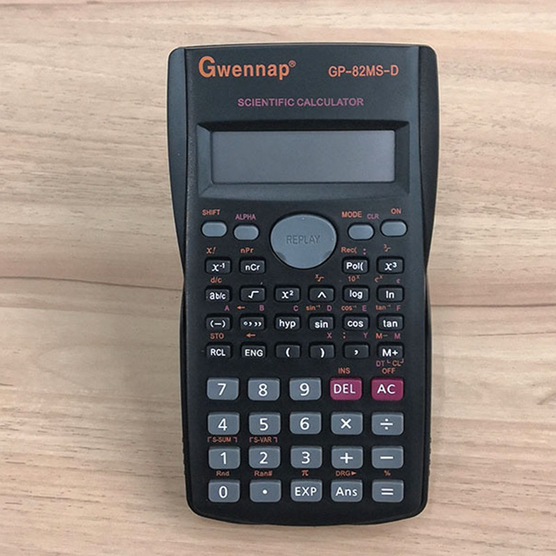 

Student Calculator 82MS-D Scientific Calculator Multifunctional Function Teaching Calculators