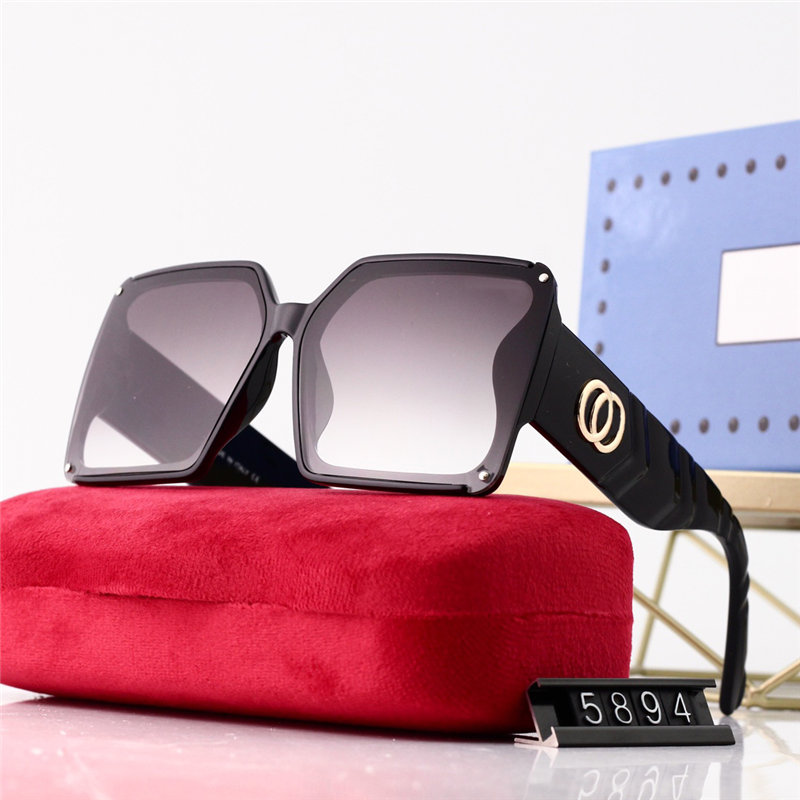 

Fashion Sunglasses For Men Women Couple Eyewear Luxury Designer Polarized Sun Glasses Brand Square Sunglass Mens Eyeglasses With Box Case