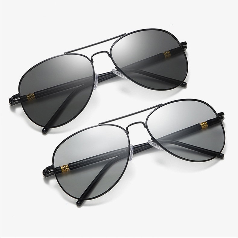 

Fashion Eyewear Men Women Sunglass Mens Womens Sunglasses High Quality UV400 Color Changing Outdoor Eyeglasses Sun Glasses Metal Frame Drive Car Cycling #JL209