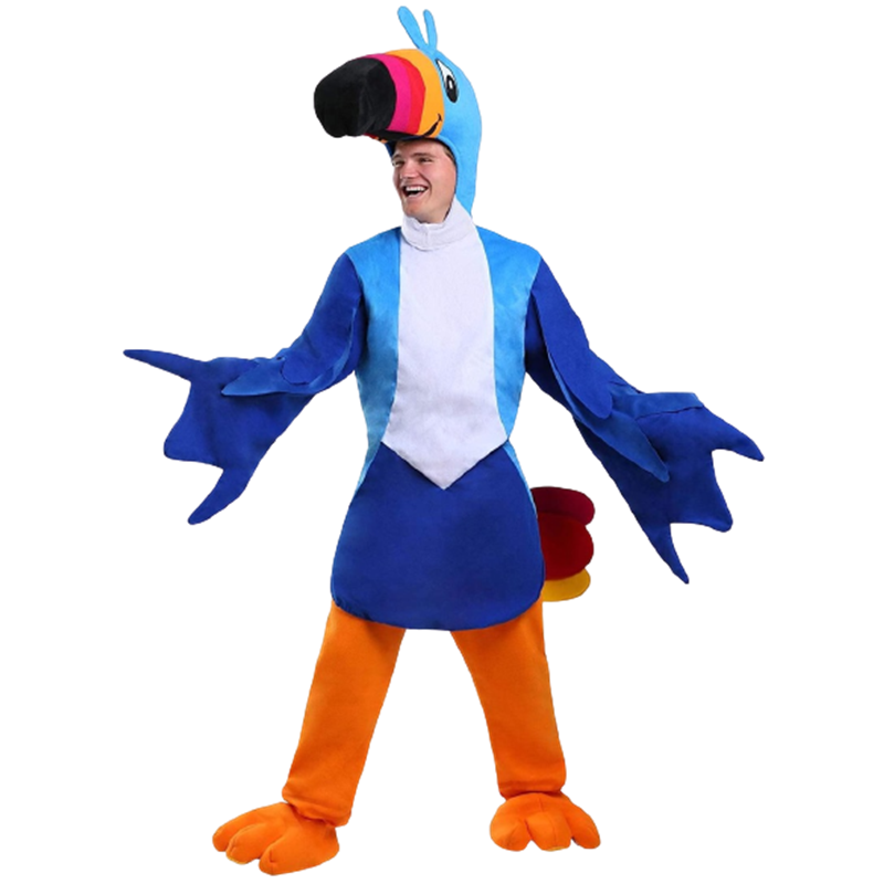 Costumes de mascotte Halloween et Pâques Toucan Costume pour adultes Performance de scène à grande échelle Costume publicitaire