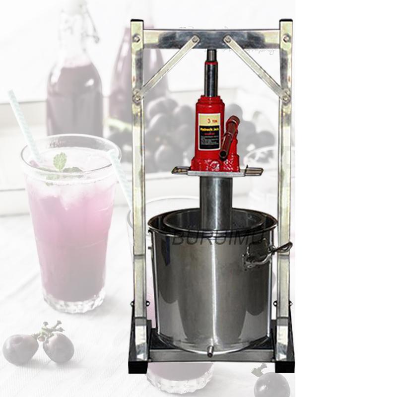 

Stainless Steel Grape Press Machine Small Wine Pressing Juicers