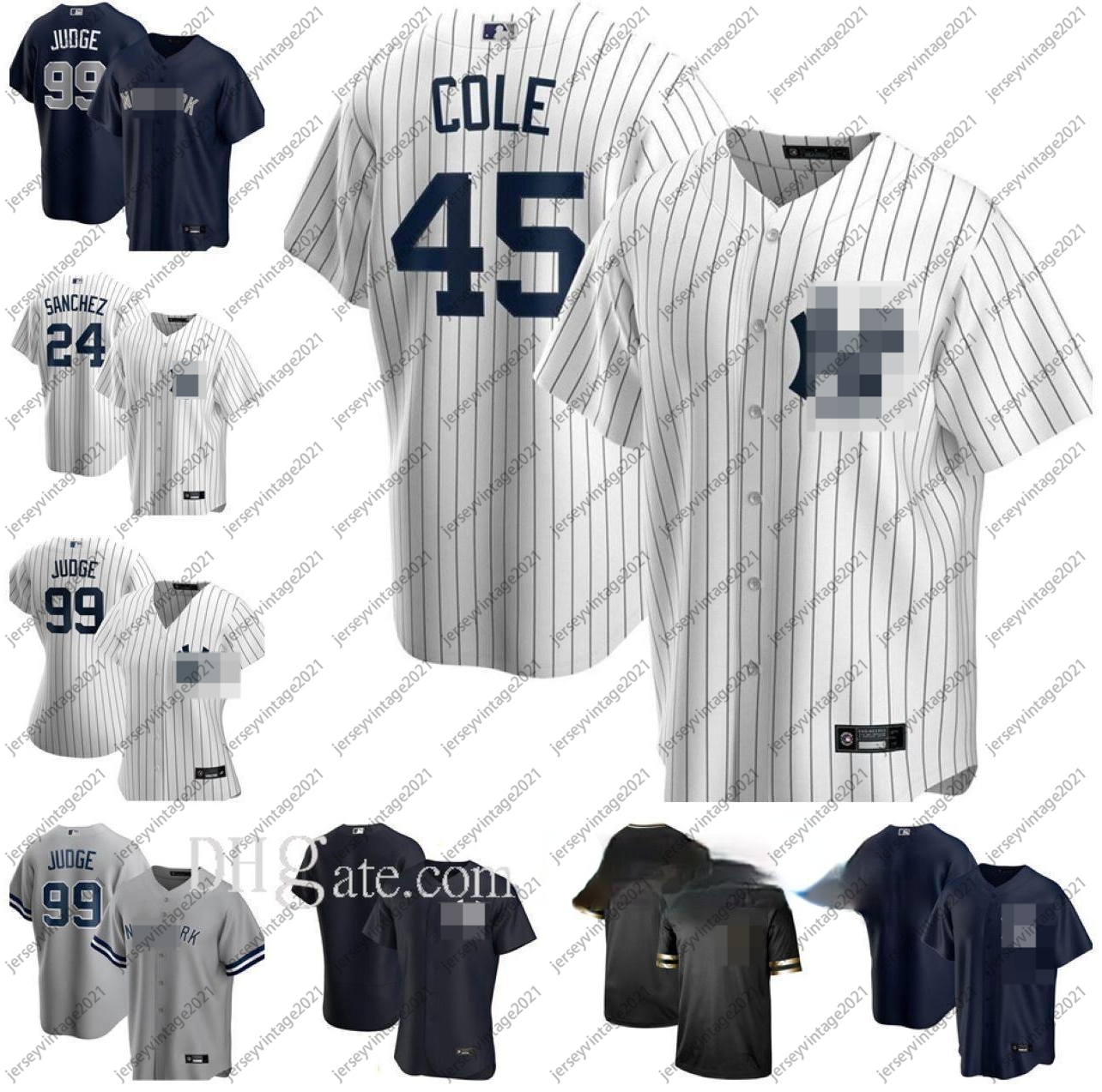 

Custom Baseball Jerseys Men Women kid 99 Aaron Judge Jersey 45 Gerrit Cole 25 Gleyber Torres Giancarlo Stanton Sanchez Sabathia DJ LeMahieu, Color 12