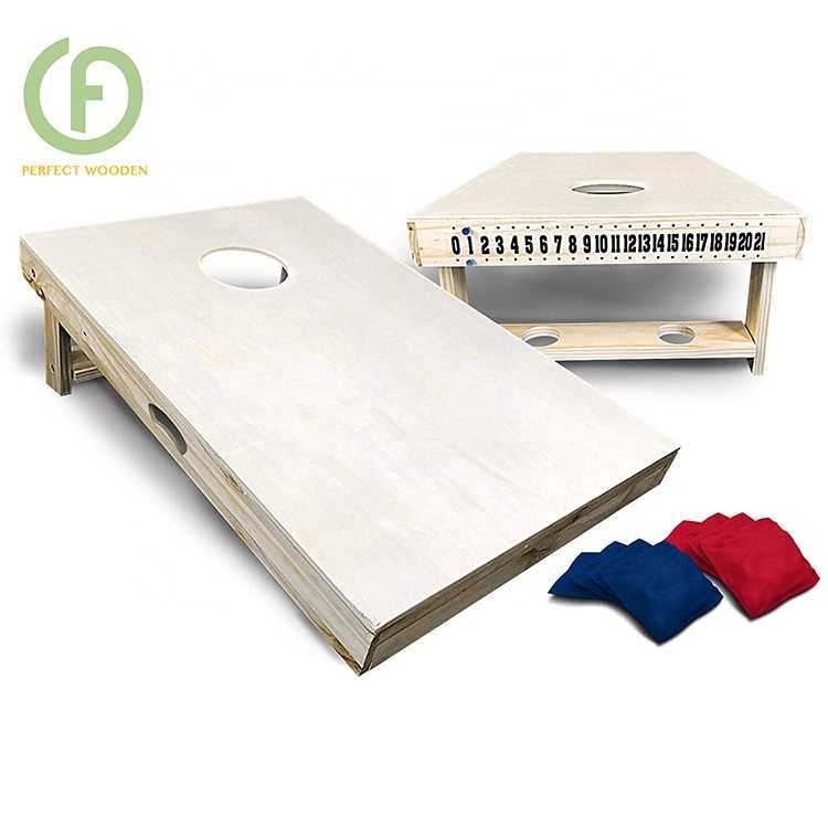 

Outdoor Bean Bag Toss Game Cornhole for Garden Sport45A0