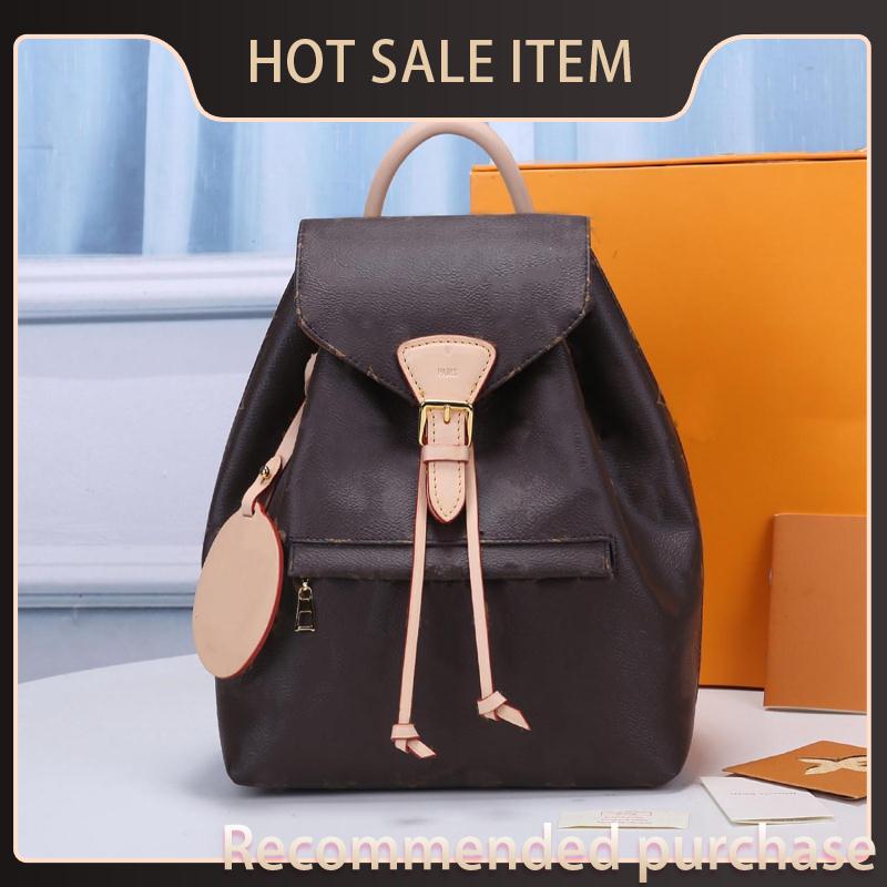 

2021 fashion luxurys crossbody Montsouris WOMEN M45501 bags bags leather Handbag bag purse BACKPACK messenger designers Totes shoulder Tggp, Red;black