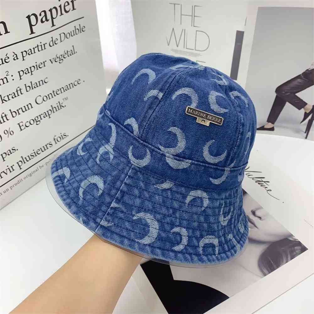 

Marine crescent moon Serre Feng Yu Shuxin same fisherman's hat, Picture color
