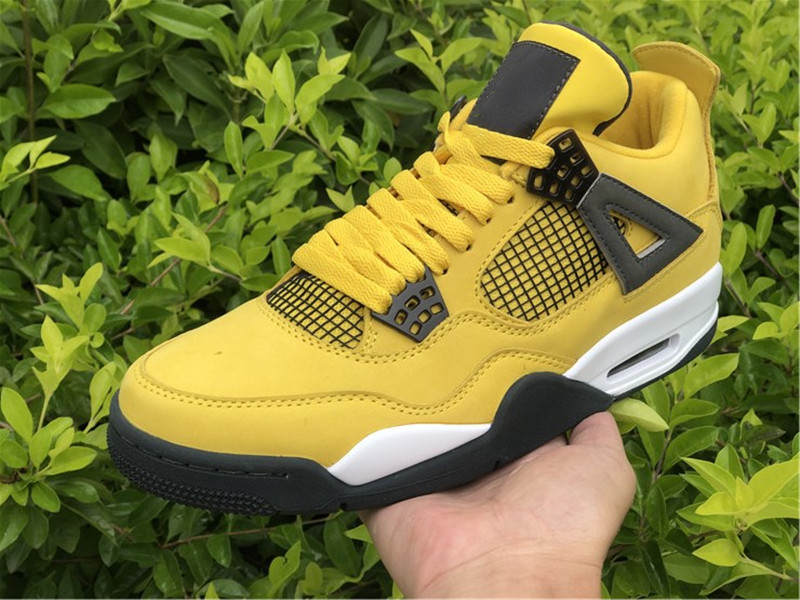 

New Men Women With Box 4s Basketball Shoes 4 Tour Yellow Athletic Shoes High Quality Sports Outdoors Sneakers, As picture