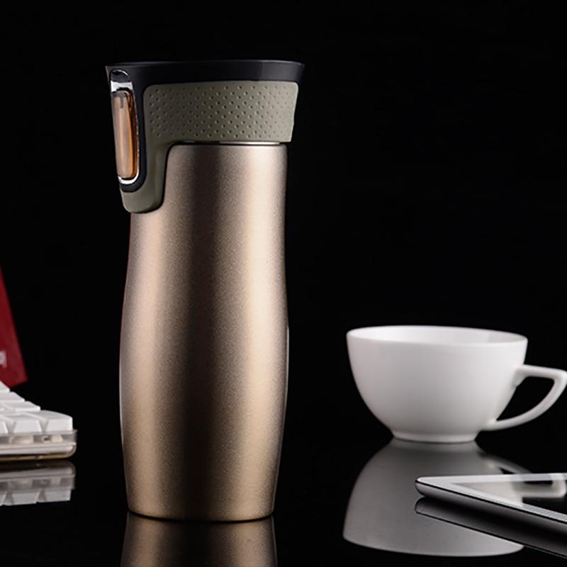 

Water Bottles 450ml High Quality Double-layer 316 Stainless Steel Vacuum Flask Car Tumbler Men's Business Coffee Mug