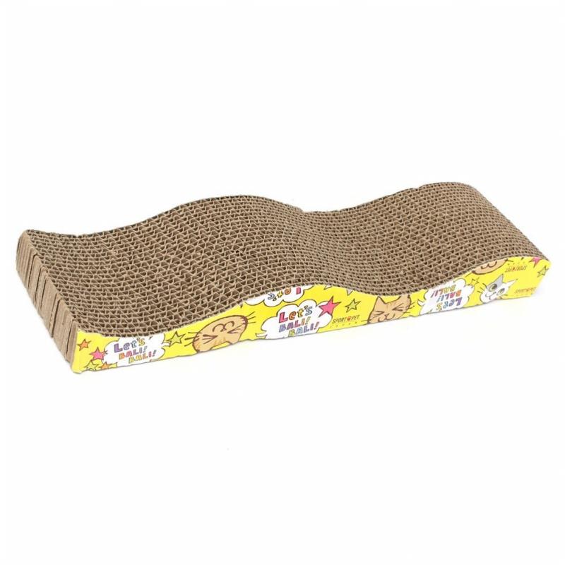 

Cat Kitten Corrugated Scratch Board Pad Scratcher Bed Mat Care Toys
